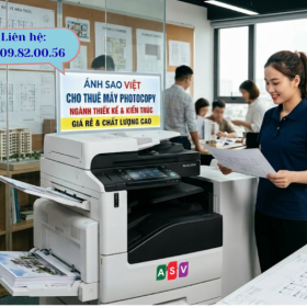 Cho Thuê Máy Photocopy Ngành Thiết Kế, Kiến Trúc Giá Rẻ -Bản In Sắc Nét Ánh Sao Việt