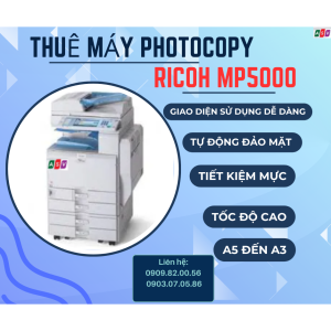 Cho Thuê Máy Photocopy Ricoh 4000/5000 Giá Rẻ