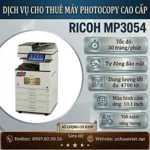 Cho Thuê Máy Photocopy Ricoh MP 3054/4054/5054