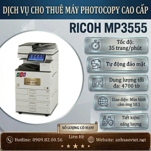 Cho Thuê Máy Photocopy Ricoh MP 4055/5055/6055