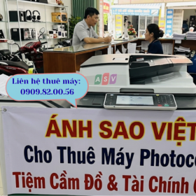 Cho Thuê Máy Photocopy Tiệm Cầm Đồ-Tài Chính Giá Rẻ Tại Ánh Sao Việt
