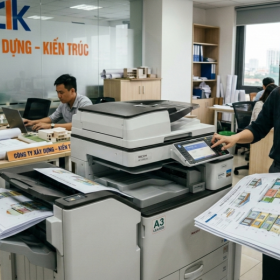 Công Ty Xây Dựng – Kiến Trúc Nên Thuê Máy Photocopy A3 