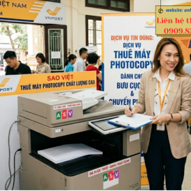 Thuê Máy Photocopy Cho Bưu Cục-Chuyển Phát Nhanh tại Ánh Sao Việt