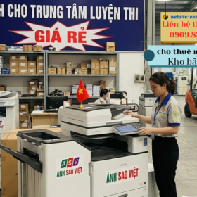 Thuê Máy Photocopy Cho Nhà Máy- Kho Bãi Giá Rẻ Tại Ánh Sao Việt