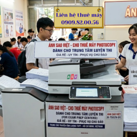 Thuê Máy Photocopy Cho Trung Tâm Luyện Thi Giá Rẻ tại Ánh Sao Việt