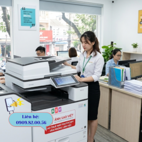 Thuê máy photocopy cho văn phòng làm việc-tối ưu chi phí cho doanh nghiệp tại Ánh Sao Việt