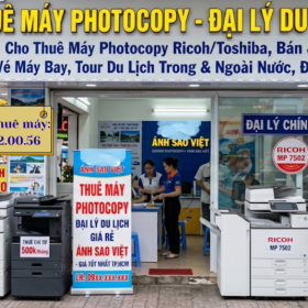 Thuê Máy Photocopy Đại Lý Du Lịch Giá Rẻ Cho Mọi Chuyến Đi Ánh Sao Việt