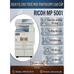 THUÊ MÁY PHOTOCOPY RICOH 5000-5001