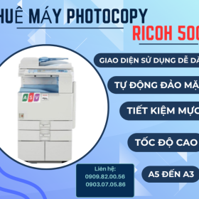 Thuê Máy Photocopy Trắng Đen,Màu Giá Rẻ Tại Tăng Nhơn Phú, TP. HCM